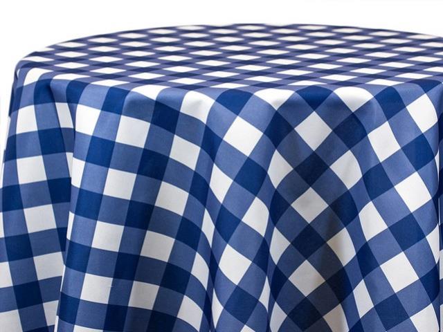 Rental store for BLUE CHECK LINEN in Tupelo MS
