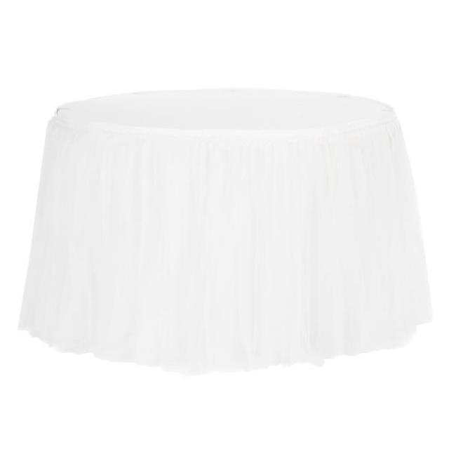 Rental store for TABLE SKIRT, TUTU WHITE in Tupelo MS