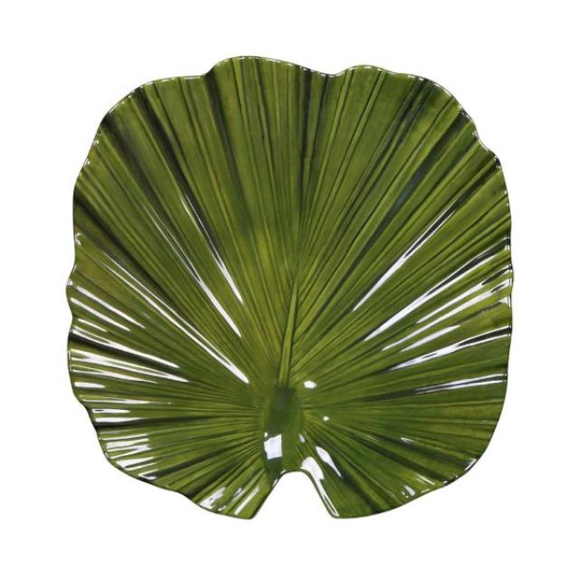 Rental store for TRAY PALM LEAF MELAMINE in Tupelo MS