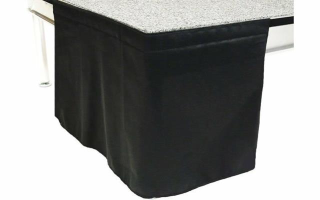Rental store for STAGE SKIRT, FLAT BLACK 12  DROP in Tupelo MS