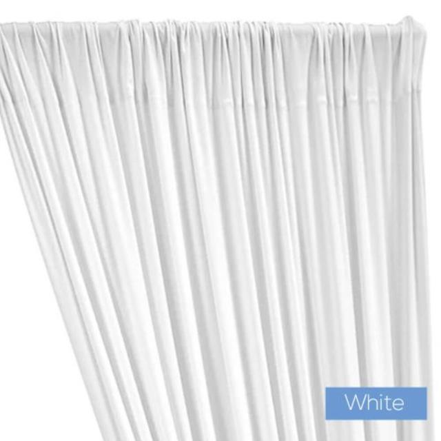 Rental store for DRAPE, 8  WHITE SPANDEX in Tupelo MS