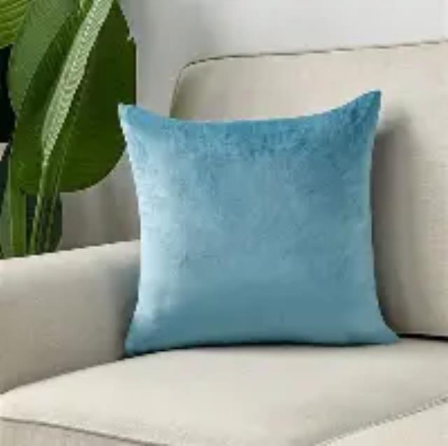 Rental store for PILLOW, LIGHT BLUE VELVET in Tupelo MS