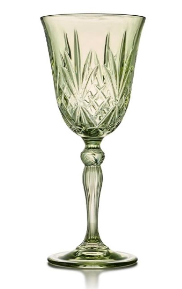 Rental store for GLASS MELODIA MOSS WINE in Tupelo MS