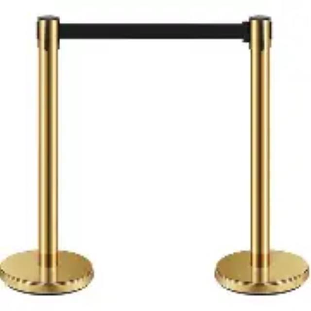 Rental store for STANCHION GOLD W BLACK BELT in Tupelo MS