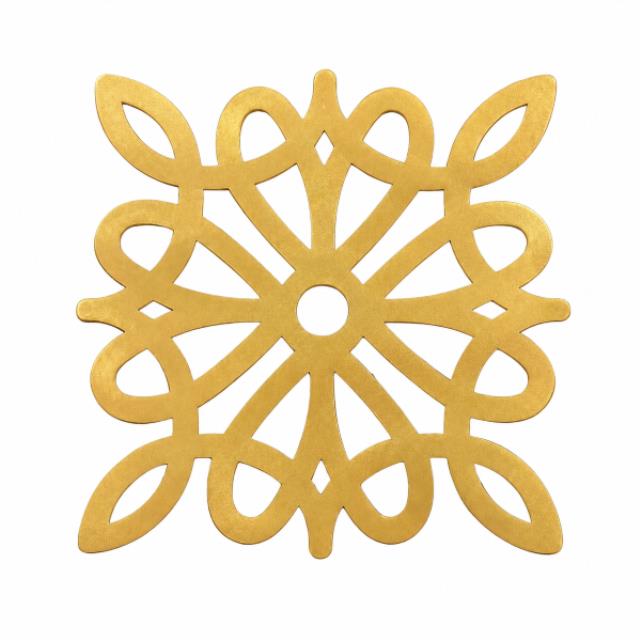 Rental store for CHARGER PLACEMAT, GOLD SQ MEDALLION in Tupelo MS