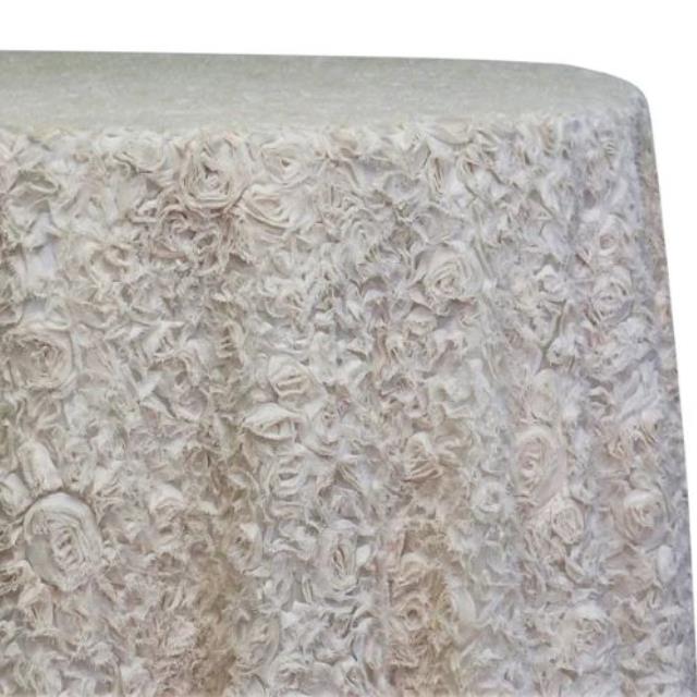 Rental store for IVORY LUSH CHIFFON LINEN in Tupelo MS